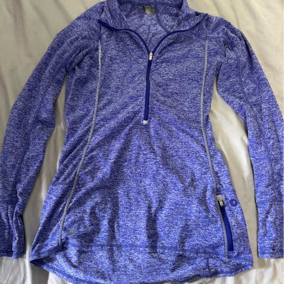 Athleta Women’s Purple Zip-Up Sweater - Picture 1 of 6